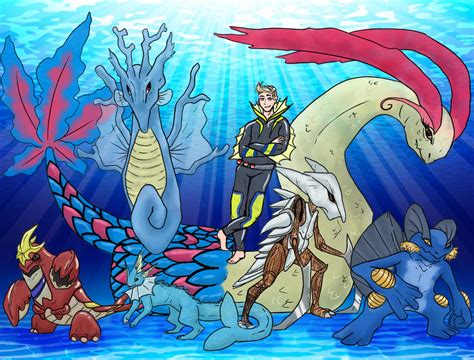 Water Pokemon Trainer By Ronweasleyismyking On Deviantart