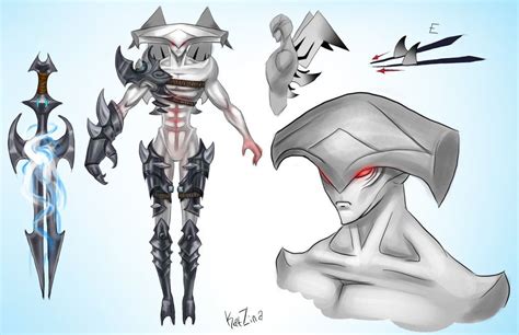 Hammer Shark Aatrox skin concept by KatZina on DeviantArt | Shark ...