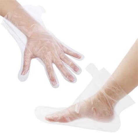 Amazon Pcs Paraffin Wax Bath Liners Plastic Foot Covers With