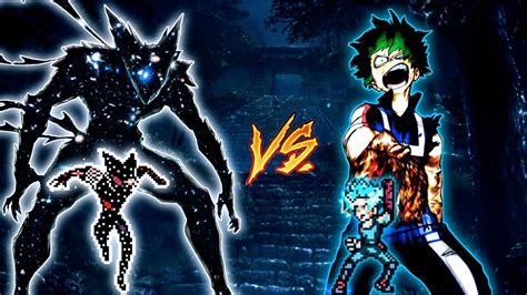 Cosmic Garou V2 VS Deku OP All Form In Jump Force Mugen YouTube