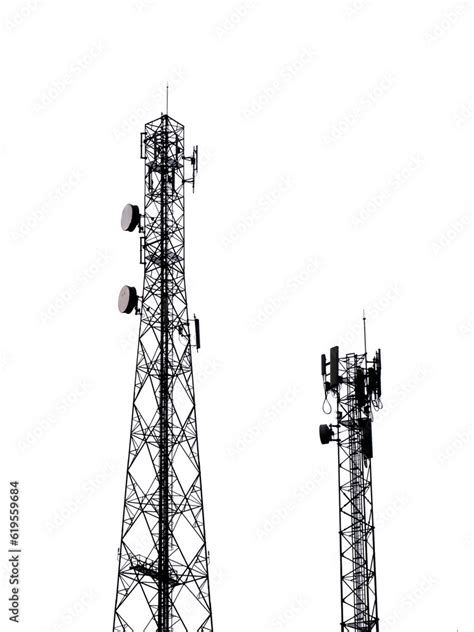 Communication Antenna Tower Telecommunication Tower With Antennas Cell Phone Tower Radio