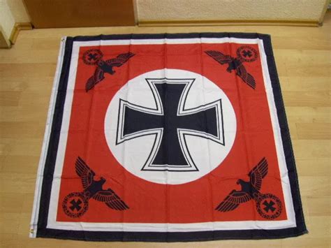 Fahne Flagge Deutsches Reich Eisernes Kreuz M Reichsadler Rot