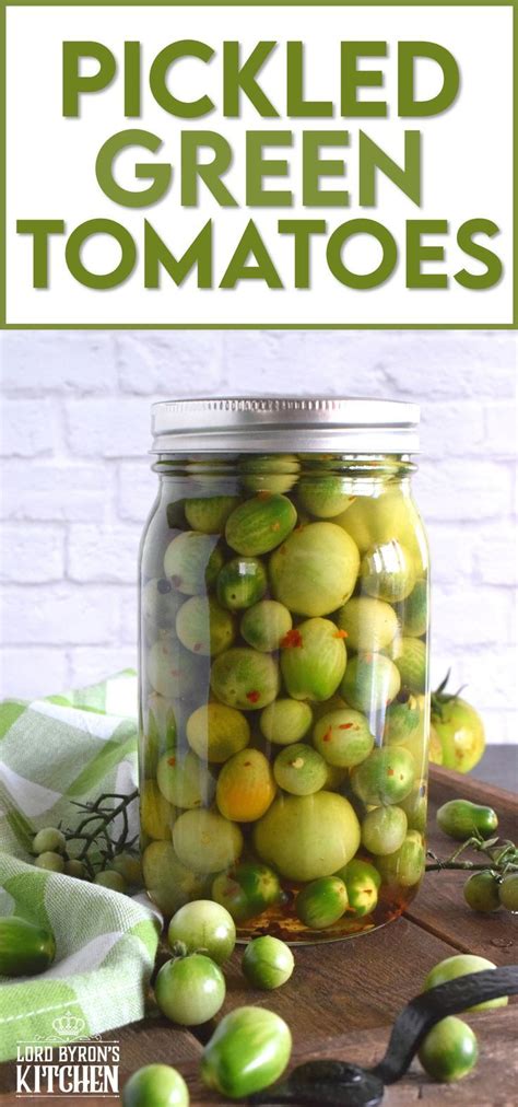 Pickled Green Cherry Tomatoes Recipe Artofit