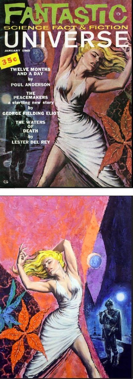 Ed Emshwiller Jan 1960 Fantastic Universe With Images Pop Art