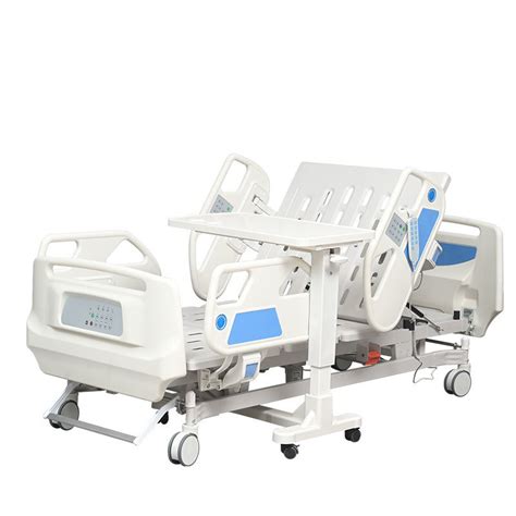 Ki C Electric Multiple Functions Adjustable Hospital Bed On Casters