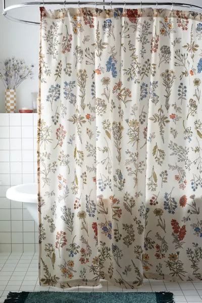 Myla Floral Shower Curtain Urban Outfitters Canada