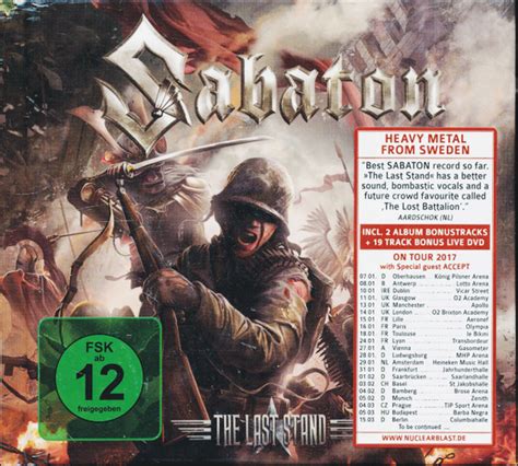 Sabaton - The Last Stand (2016, CD) | Discogs