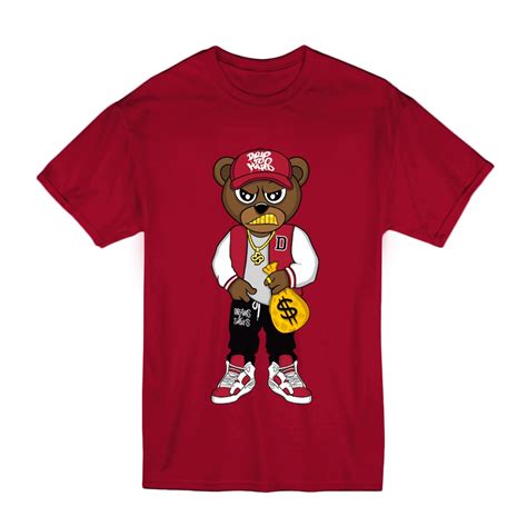 Dope Bear Shirt Drip Too Hard Dope Bear Graphic Etsy