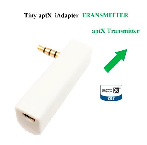 Kokkia Itransmitter White Tiny Universal Iadapter Aptx Bluetooth