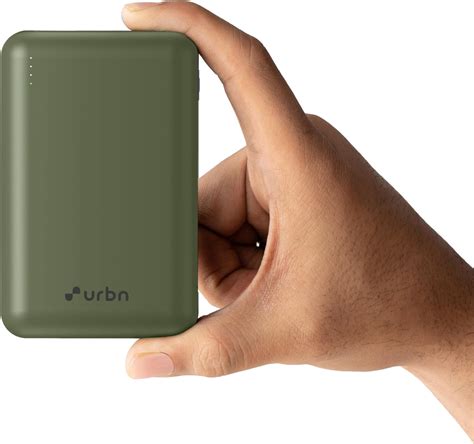 Urbn Mah Li Polymer Ultra Compact Power Bank W Fast Charge