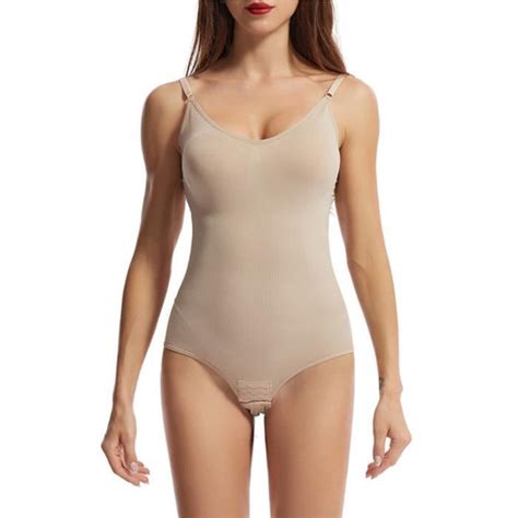 Body Gainant Femme Gaine Amincissant Ventre Plat Sculptant Minceur