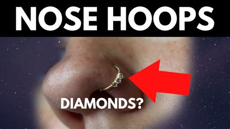 How To Put In This Type Of Hoop Nose Hoop Youtube