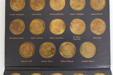 A Coin History Of The Us Presidents Token Collection Ebth