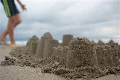 Free Images Building Sand Castles Soil Beach Recreation Sea