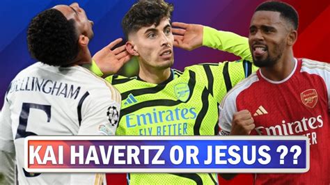 Gabriel Jesus Kai Havertz Number NO 9 Battle On At Arsenal