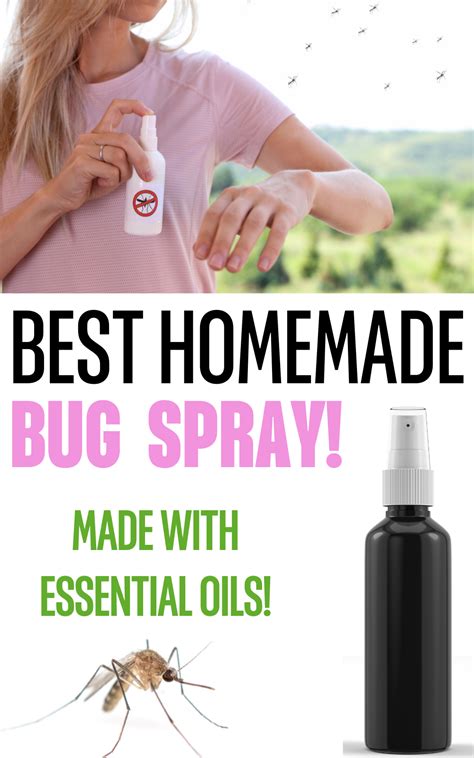 Natural Homemade Bug Spray Repellent In 2024 Homemade Bug Spray Bug