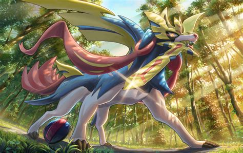 Zacian Pok Mon Sword Shield Image By Ho Oh Mangaka