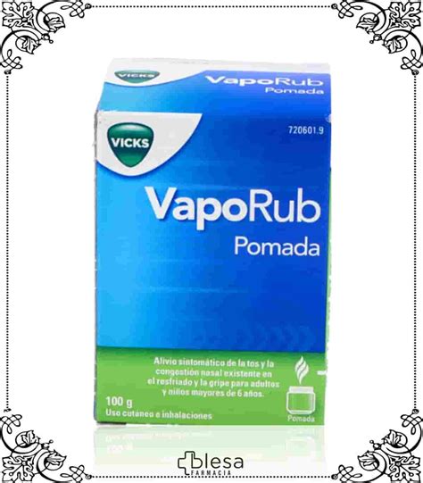 Vicks Vaporub Pomada Gr Blesa Farmacia