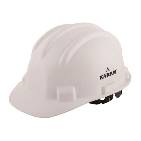 Karam Isi Certified Industrial Safety Helmet With Plastic Cradle