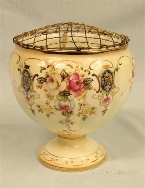 Antiques Atlas Antique Crown Devon Fieldings Jardiniere Rose Bowl