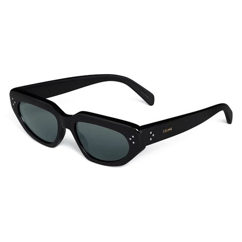 Céline - Black Frame 52 Sunglasses in Acetate - Black - Sunglasses ...