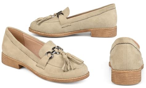 Journee Collection Women S Faux Suede Tassel Loafers Up To Size 12 Groupon