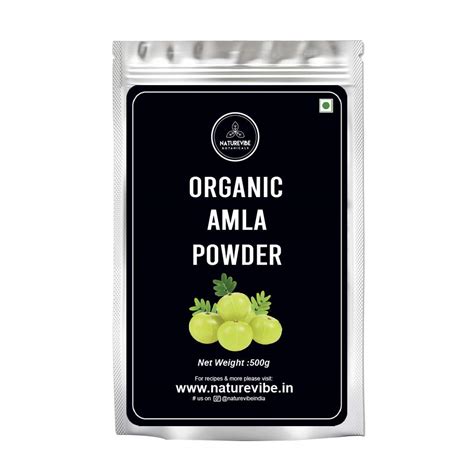 Buy Naturevibe Botanicals Organic Amla Powder Gm Online At Low