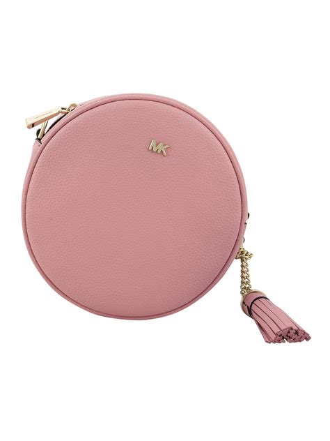 Michael Kors Michael Kors Embellished Round Shoulder Bag - Carnation ...