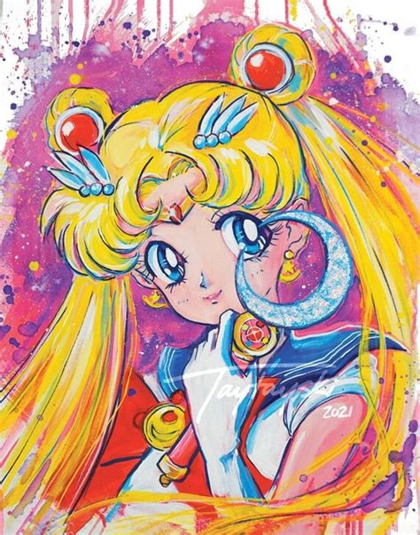 Sailor Moon Paintings www.ugel01ep.gob.pe