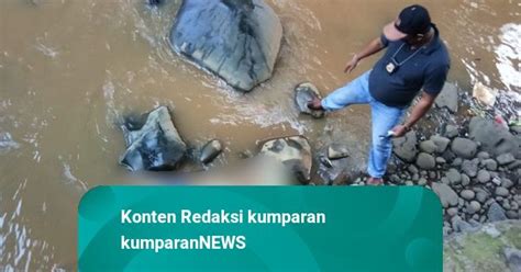 Pria Tanpa Identitas Tewas Setelah Lompat Ke Kali Ciliwung Bogor