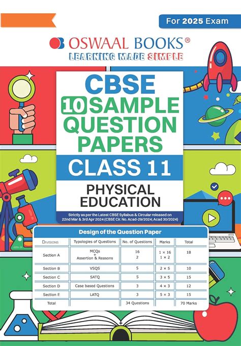 Oswaal Cbse Sample Question Papers Physical Education For Class 11 L