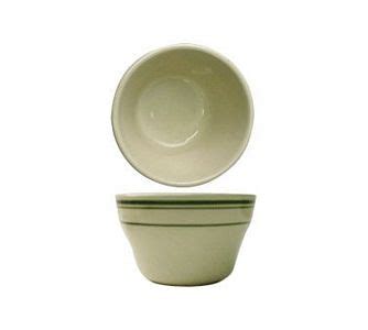 ITI VE 4 Verona Green Band Bouillon Cup 8 Oz 3 Doz TigerChef