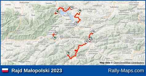 Mapa Harmonogram Profil Elewacji Park Serwisowy Maków Podhalański