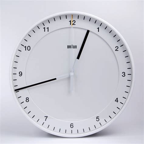 Braun BC17 Wall Clock | Canoe