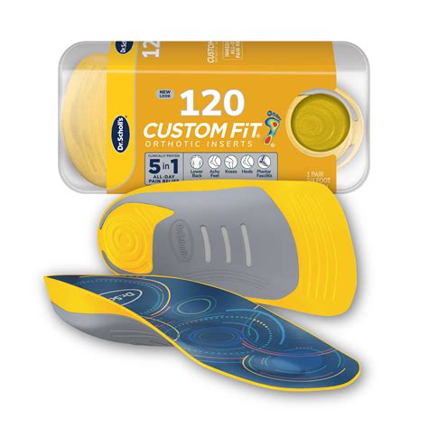 Dr Scholls Custom Fit Foot Orthotics Cushion Insoles CF 120 3 4