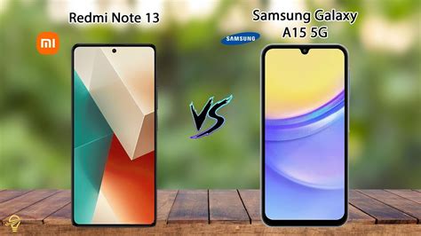 Redmi Note 13 VS Samsung Galaxy A15 5G