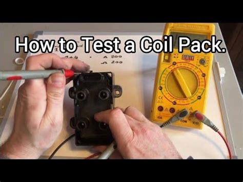 How To Test Ignition Coil Pack YouTube