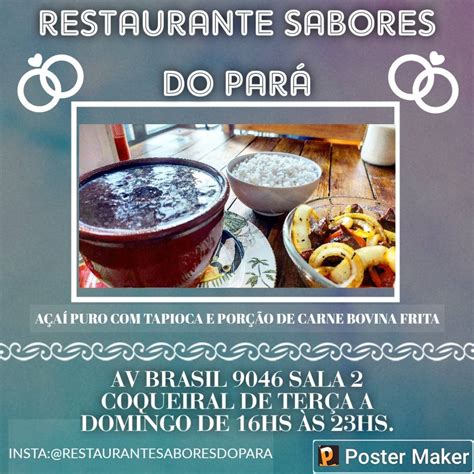 Menu em Sabores Do Parazão Restaurante Cascavel