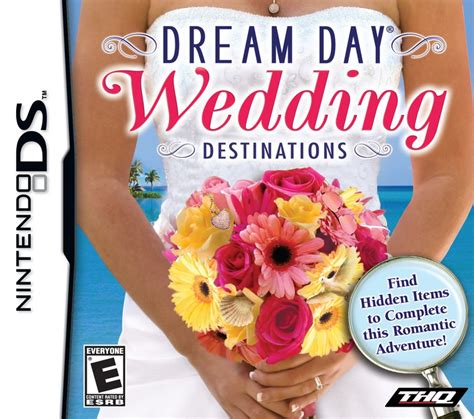 Fiche Du Jeu Dream Day Wedding Destinations Sur Nintendo Ds Le