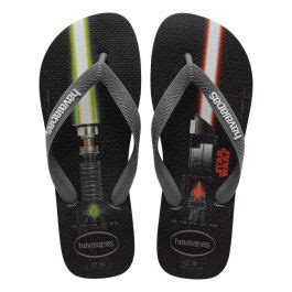 Chinelo Havaianas Star Wars Cinza Gelo Atacado