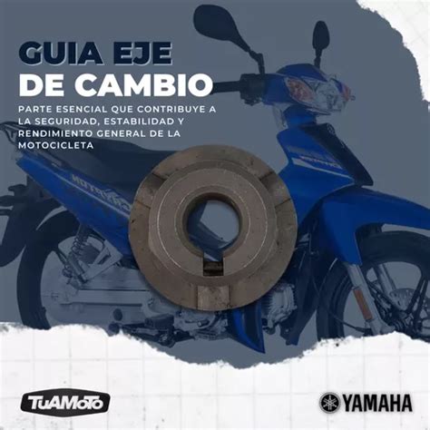 Guia Eje De Cambio Crypton T Original Yamaha Tuamoto En