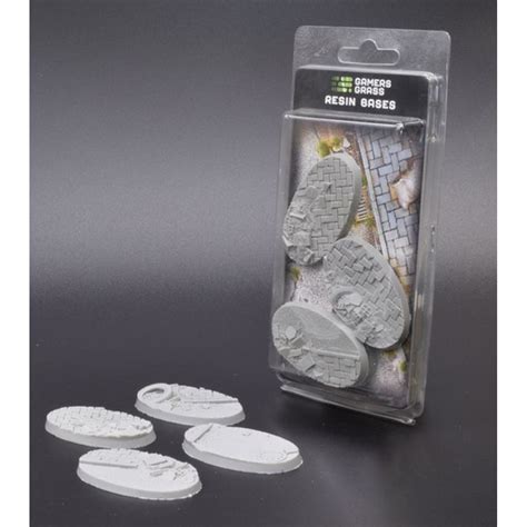 Gamers Grass Resin Bases Urban Warfare Oval 60mm 4