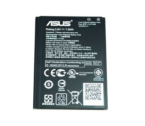 Batería C11P1506 para Asus Zenfone Go Zc500Tg Z00Vd Original Repuestos