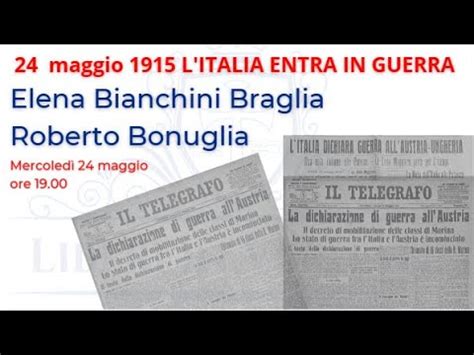 24 Maggio 1915 L Italia Entra In Guerra YouTube