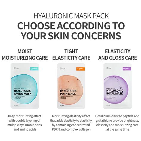 H P Chi C M T N Elravie Hyaluronic Pdrn Mask Face Wash Fox