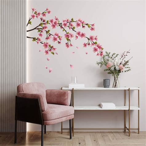 Cherry Blossom Branch Wall sticker | wall-art.com