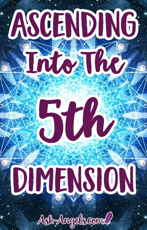 Ascending Into The 5th Dimension 5th Dimension Wealth Dimensions