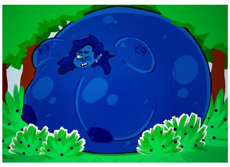 Rule 34 Blooberrygarden Blueberry Girl Blueberry Inflation Body