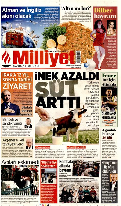 Milliyet Gazetesi Milliyet Man Et Oku Haberler Nisan