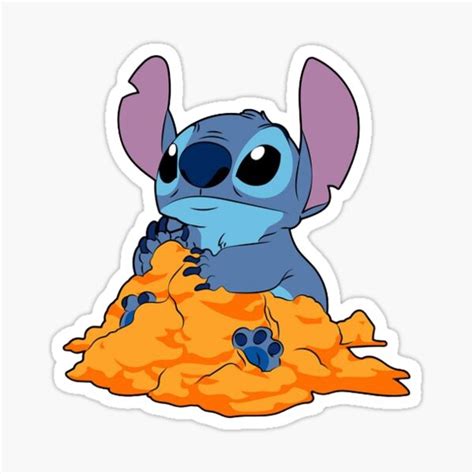 Stitch In Sand Sticker For Sale By Craftylifea Redbubble